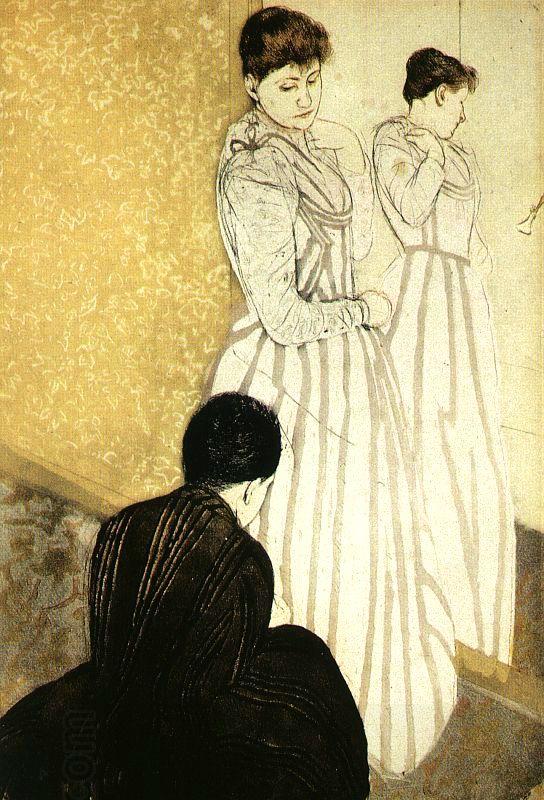 Mary Cassatt The Fitting China oil painting art